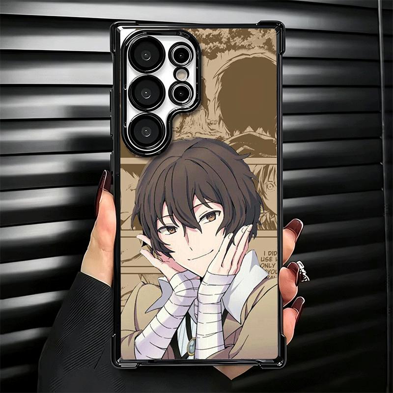 Bungo Stray Dogs Dazai Plating Phone Case For Samsung Galaxy S24 S25 FE S26 Edge S23 Ultra S22 S21 Plus S20 Anti-Fall Airabag Co