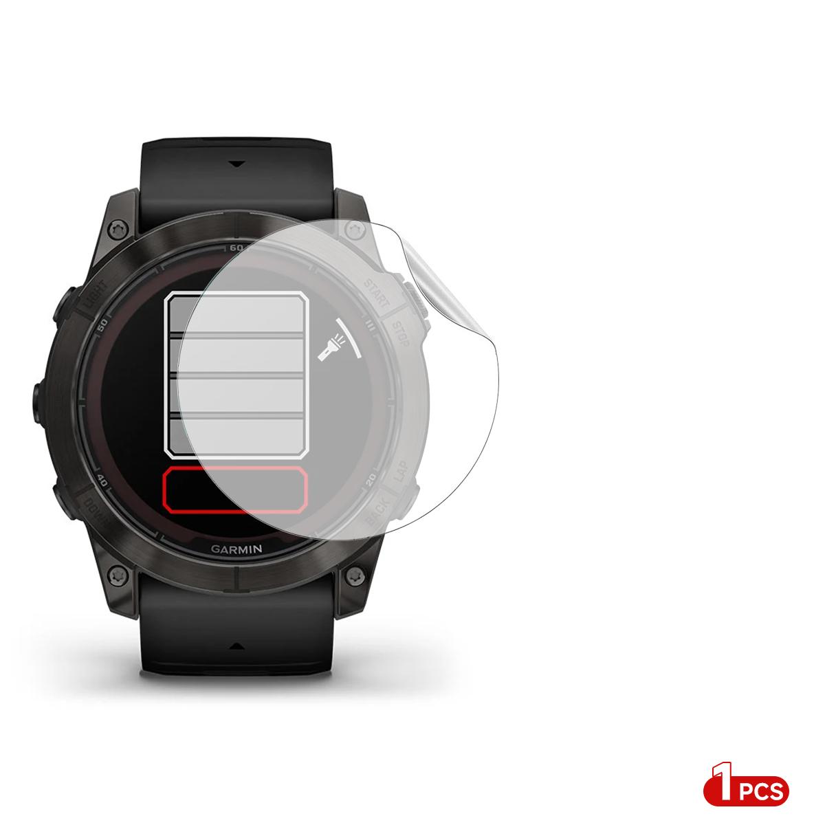 

HD Clear Soft Film for Coros PACE2 3 Smartwatch Screen Protector Accessories for Coros APEX Full Cover Protective Hydrogel Film for coros pace2 pro