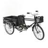 Miniature Alloy Retro Three Wheel Flatbed Truck Metal Tricycle Model Toy Vintage Car Home Decoration for