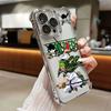 Anime Cool LuffyS ZoroS Ones Pieces Plating Phone Case For iPhone 17 17e 16e 16 15 14 13 12 11 Pro Max Mini Air Plus Anti-Fall