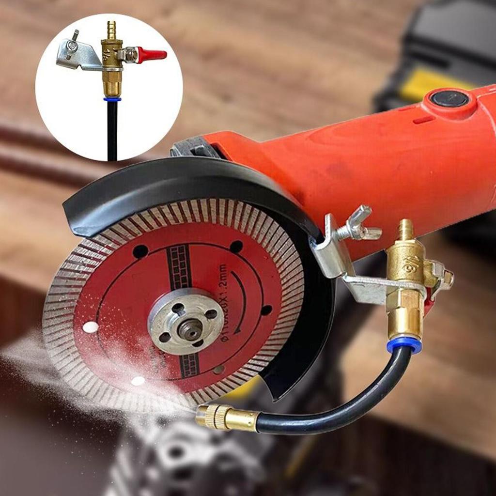 Water Sprayer for Cutting Machine 2-Mode Universal Flexible Coolant Attachment Angle Grinder Misting System for Tile Marble