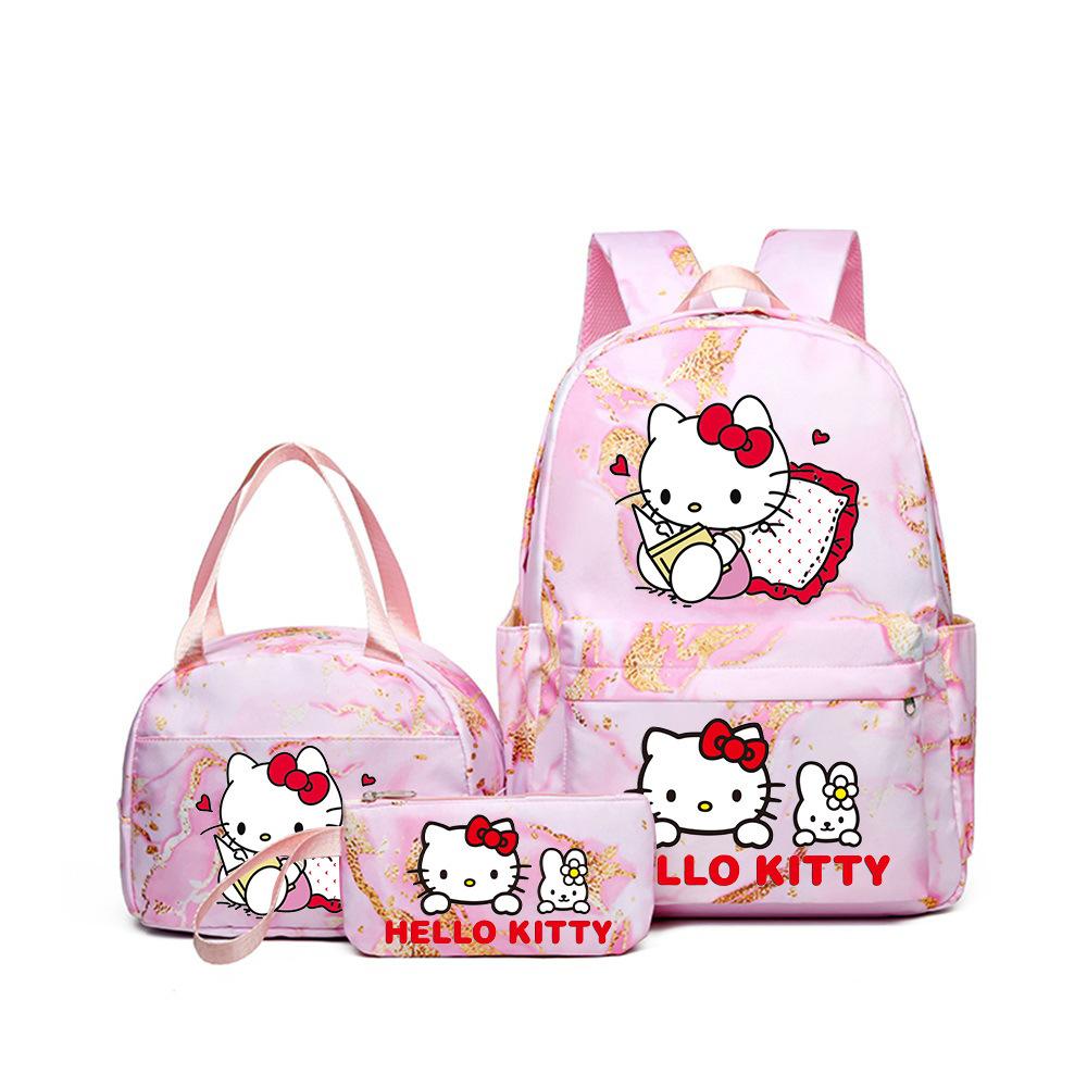 Student Schoolbag Large-Capacity Printing Junior High School College Student Casual Simple Backpack