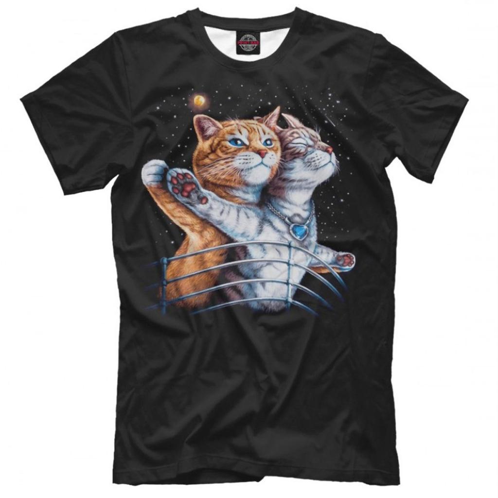 Titanic Cats Graphic T-Shirt (pfa-106)