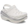 Crocs Comfortable Versatile Clogs Unisex Footwear White Silver 210368-138