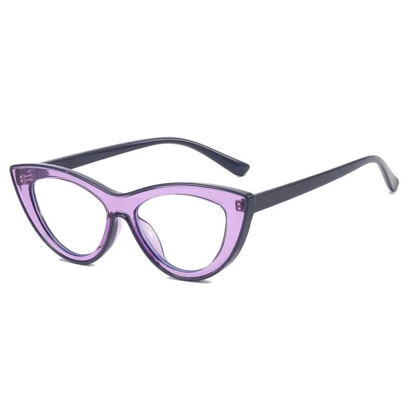 Stylish Cat Eye Glasses Women Men Transparent Eyewear Brand Designer Cute Clear Eyeglasses Fashion Optical Frame