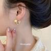 Silver Needle Geometric Ear Cuffs: Minimalist French Fashion for Women