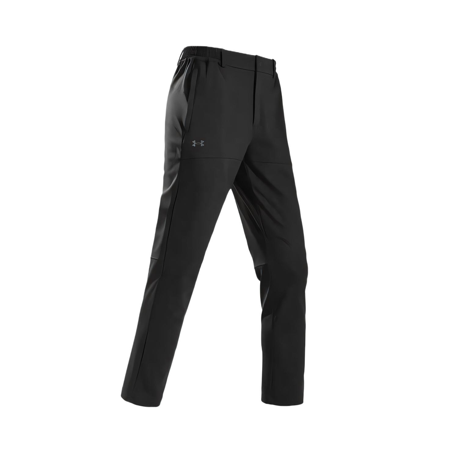 

Under Armour Urban Outdoor Hiking Versatile Comfortable Fashionable Soft Casual Pants Men bottoms Twilight-Black 14413266