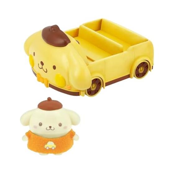 [BANDAI] Puchitomo Sanrio characters Pompompurin s car Sanrio Characters Recommended for ages 3 and up