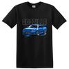 Godzilla Car Graphic T Shirt for Car Enthusiasts Racing Tee Cool Design