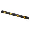 Parking Stopper, 1840 Mm Heavy Duty Parking Aid for Garage, Rubber Curb Garage Floor Stopper with Reflective Strips, Vehicles Gadgets for Cars Vans