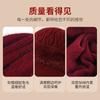 Hat Female rabbit fur fleece thickened knitted hat Warm elderly ear hat Winter cold resistant versatile wool hat