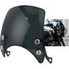 Motorbike Wind Deflector,Retro Motorcycle Windshield PC Wind Deflector Universal for 5-7in Headlight Motorbike Part