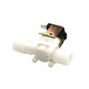 שסתום סולנואיד עם הברגה זכר 1/2 אינץ', 220V AC / 12V DC, שסתום בקרה מגנטי למים, מתג בקר לחץ פנאומטי, מפצל, סגור בדרך כלל