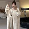 Winter Imitation Fur Coat Women'S Imitation Mink Hair Plush Twist Mink Coat Long