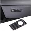Carbon Fiber Interior Glove Box Button Cover Trim For Toyot-a Supra A90 -24