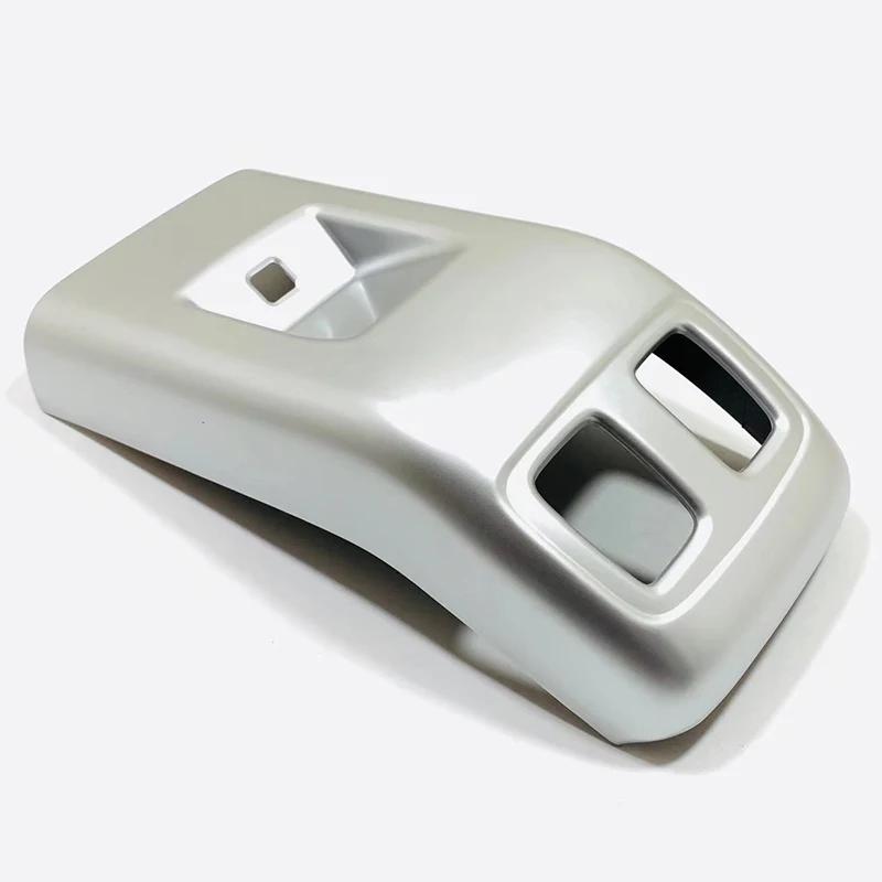 

Задняя крышка вентиляционного отверстия для кондиционера, накладка, наклейка для Hyundai Tucson NX4, ABS, аксессуары для стайлинга автомобилей серебряный