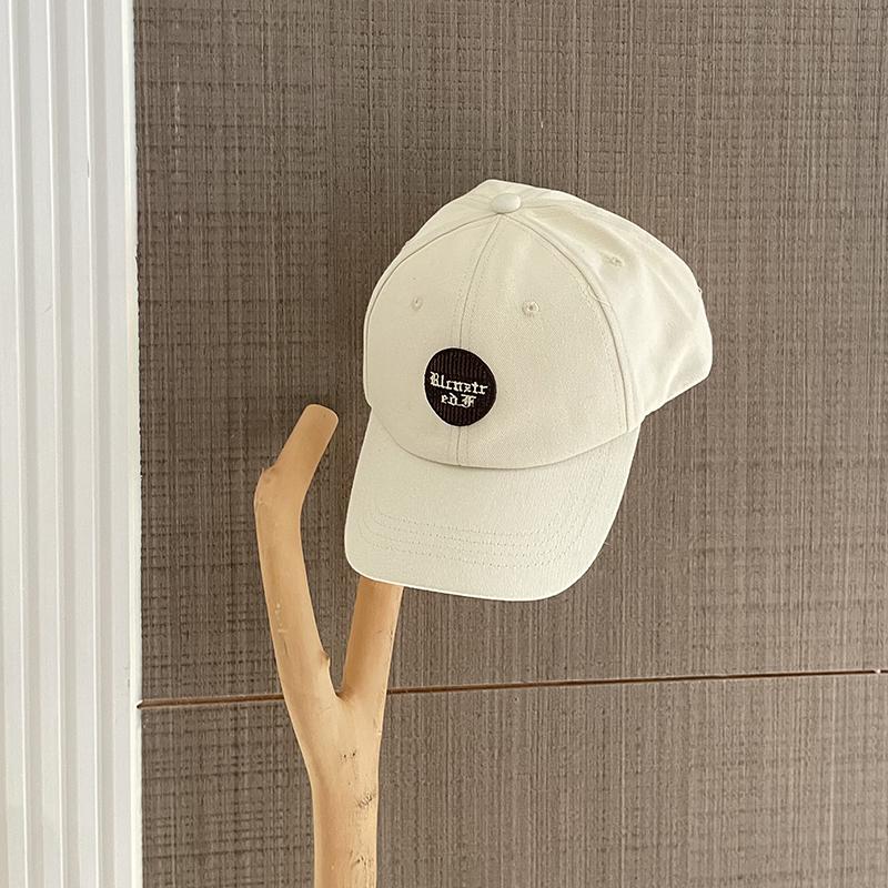 Dětská čepice s vyšívacím písmenem Baseballové čepice Klobouky proti slunci