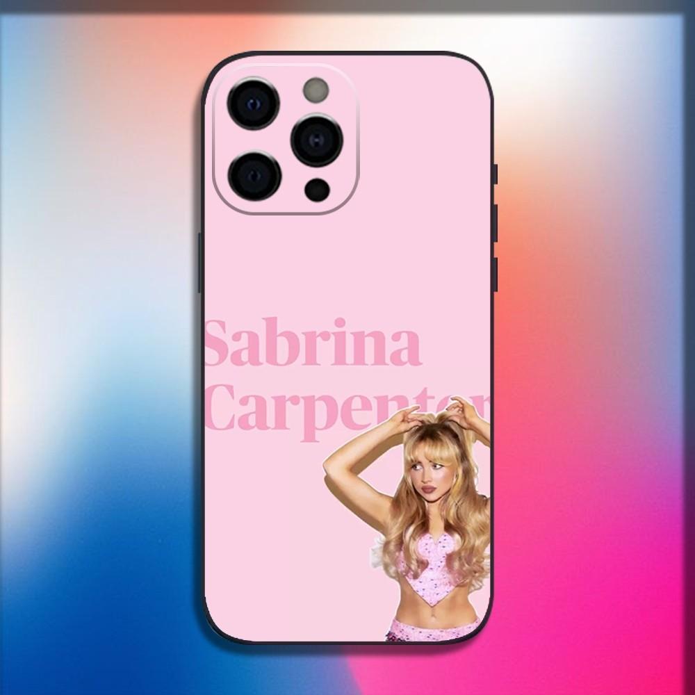 

Singer Please Sabrina C-Carpenter Phone Case For iPhone 16,15,14,13,12,11,Pro,X,XS,Max,XR,Plus,Mini Soft Black Cover iPhone15