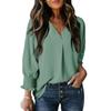 Herbst/Winter Damen Casual Langarm Lockeres Hemd Top Hoodie T-Shirt