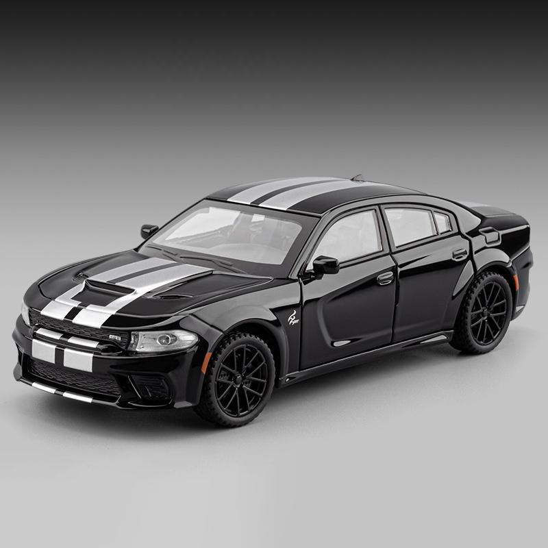1:32 Dodge Charger SRT Super Sports Car Alloy Diecast Model Car High Simulation Home Decoration Ornaments Holiday Present Friend