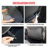 Car Accessories Seat Back Anti-kick Pad Protector Child Anti-dirty PU Leather For Tesla Model 3 Model Y 2023