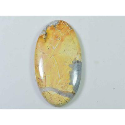 45Cts.Natural Malingano Jasper Oval Crystal Cabcochon Loose Gemstone 22X41MM SK-2394