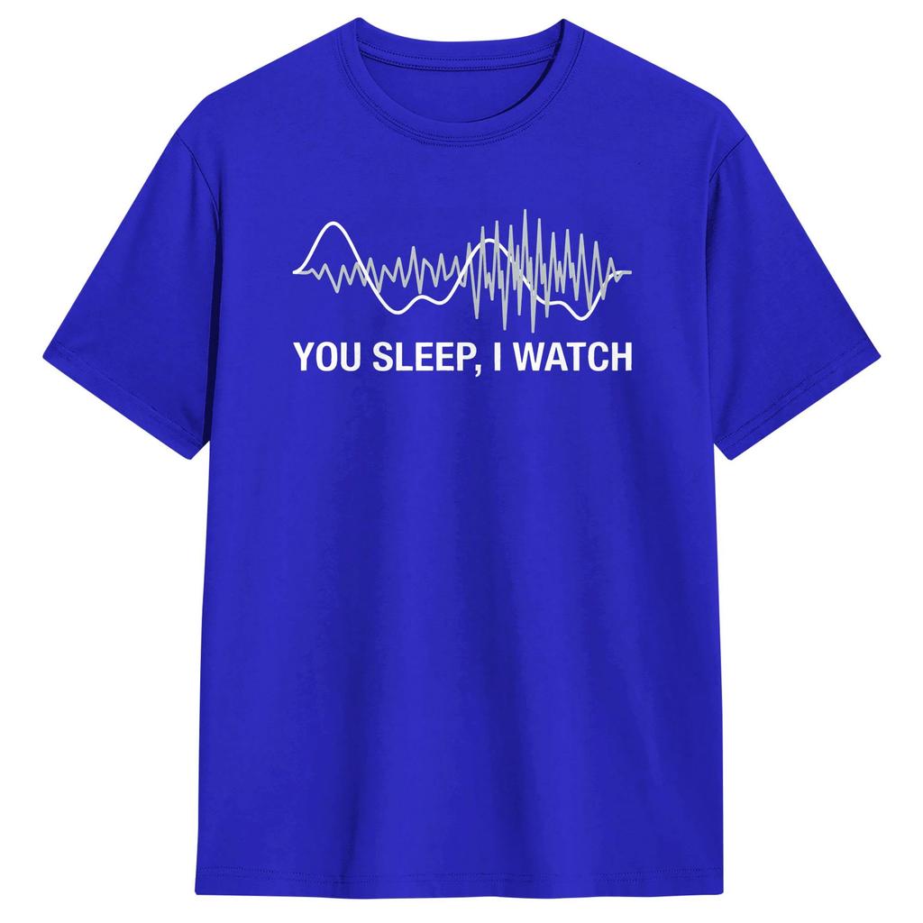 You Sleep I Watch Project Hail Mary T Shirt Summer Fashion T Shirts Cotton ONeck Plus Size Tops ShortSleeved Aesthetic Tshirt