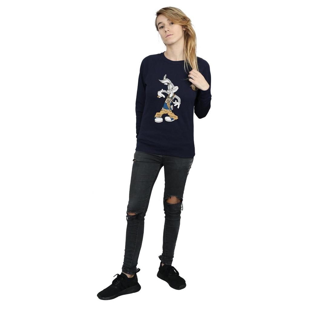 Looney Tunes Damen Rapper Bugs Bunny Sweatshirt