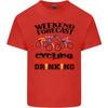 Weekend Forecast Cycling Cyclist Bicycle Unisexs Light Cotton TShirt