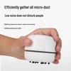 Portable Mini Desktop Vacuum Cleaner for Keyboards and Pencil Shavings with Silent Operation and Large Suction, Wireless