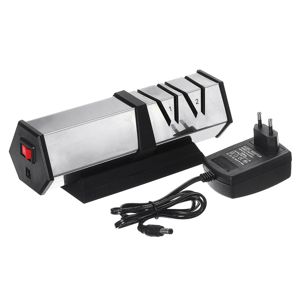 Professional Stainless Steel Electric Knife Sharpener 2 Stage Electric ...