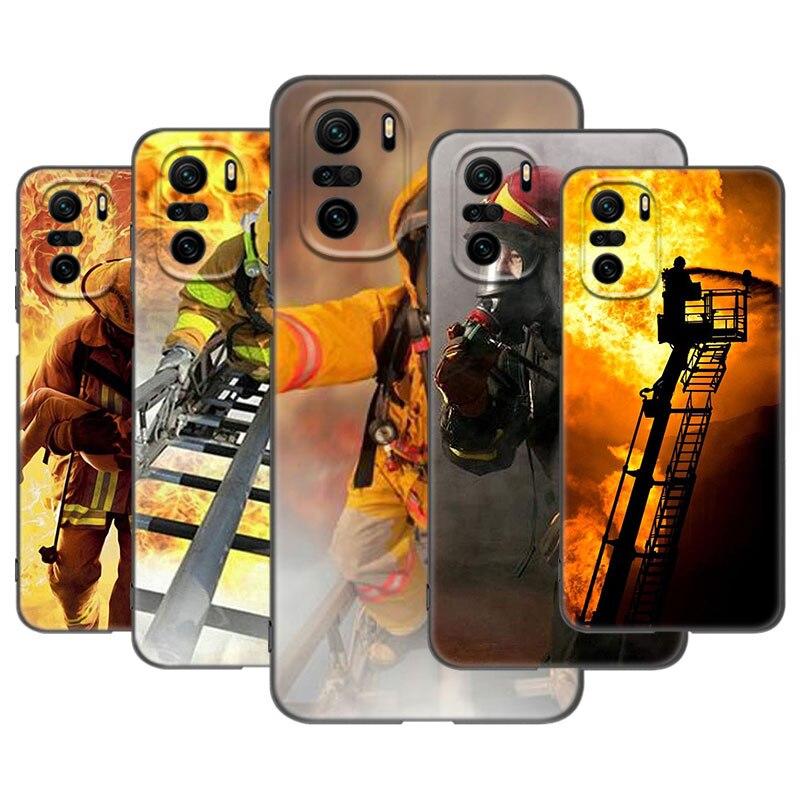 

Чехол для телефона Firefighter Heroes Fireman для Xiaomi Mi POCO X3 NFC GT M4 M3 12 11T 10T Pro A2 11 Lite NE 11i 5G 12X F3 A3