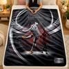 Flannel BlanketCristiano Ronaldo Warm Soft Throw Blanket for Indoor Sofa Bed Living Room Use