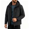 Herren Winter Thermalkotton Jacke Winddicht Freizeitmantel für Wandern und Bergsteigen