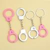 Personalized Couple Handcuff Keychain - Exquisite Mini Metal Keyring