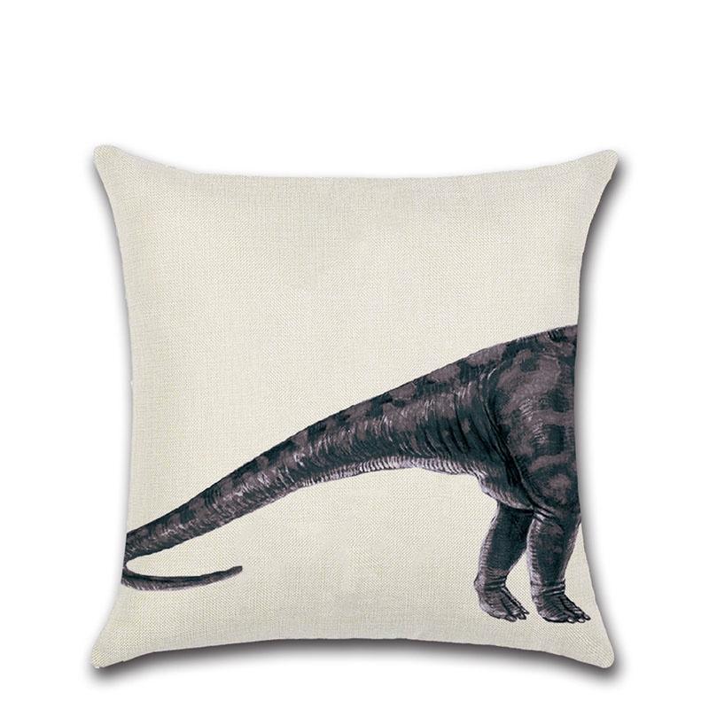 Premium Quality Cotton Linen Pillowcase Featuring Delightful Animal Patterns