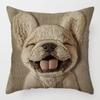 45cm Cushion Cover Vintage Pillow Cover Animal Print Decorative Pillowcase  Sofa Decoration