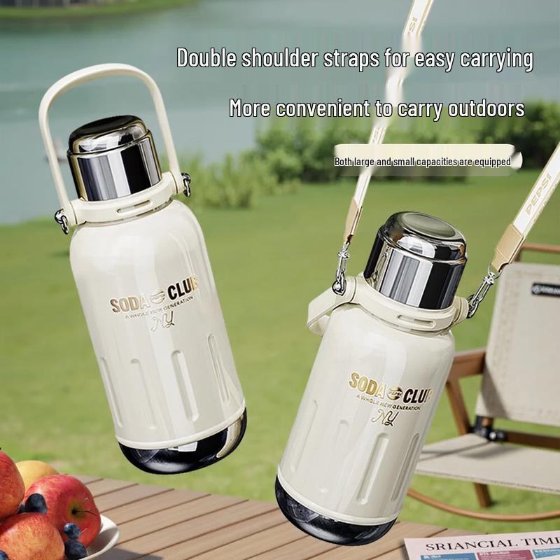 Pepsi 800ML Stainless Steel Insulated Travel Sports Flask