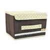 1 PC Home Essential Trumpet Pastoral Cloth Buckle Clothing Storage Box Finishing Debris Box Storage Box Buttoned Box