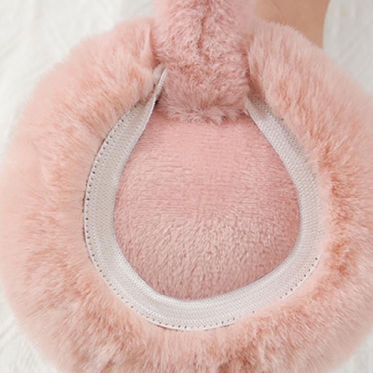Adult Teens Foldable Animal Ear Shape Plush Ear Warmer Winter Windproof Earmuff