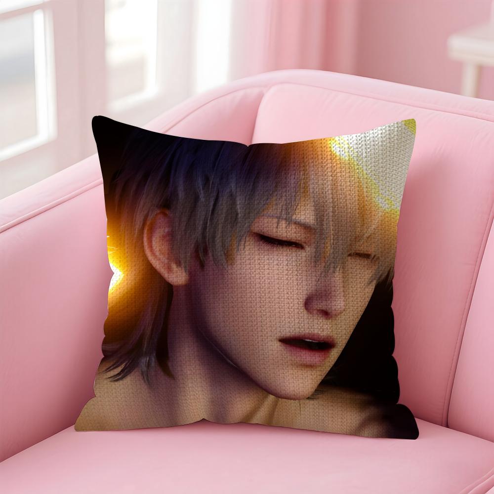 

Love And Deepspace Xavier Cushion Cover Natural Linen Pillow Case DoubleSided Print Decorative Sofa Pillowcase Home Decor Gift 30x30cm