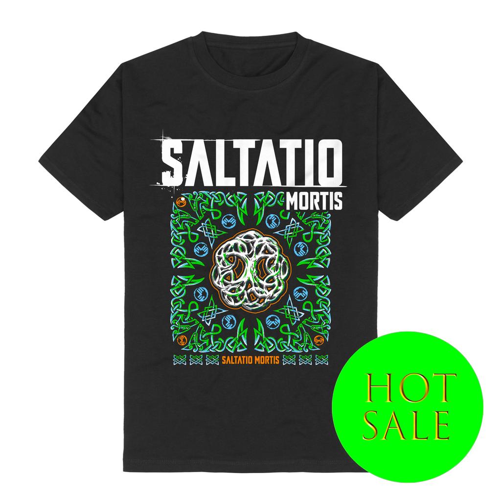 German Metal Music T-shirt Men's Hip Hop Rock Punk Band Saltatio Mortis Schild Und Schwert Short Sleeves Casual Oversized Tops