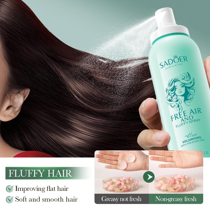Hair Fluffy Spray SADOER Oil Removal To Improve Hair Slump Smooth Spray