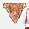 New herringbone pattern small square scarf femininity versatile decorative professional small square scarf autumn and winter warm scarf batch