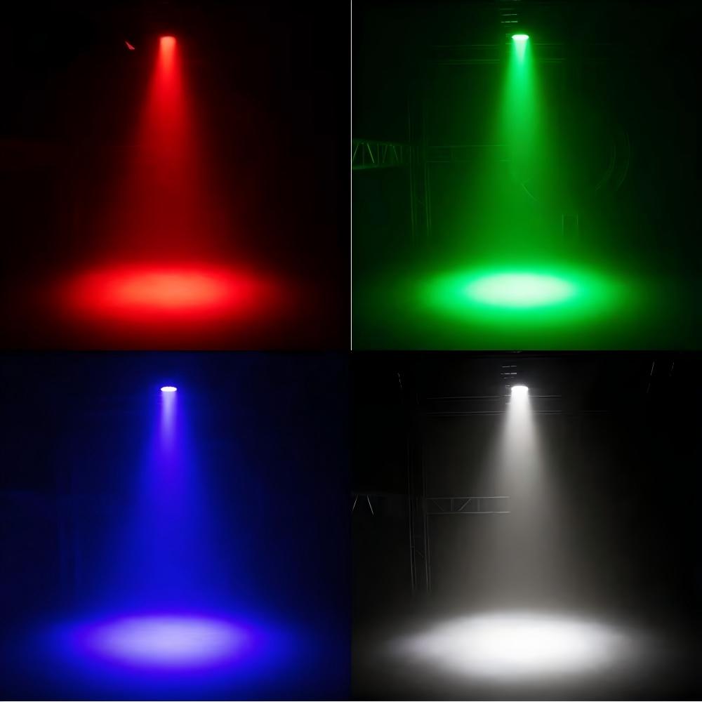 AluminumAlloy LED Par 18x12W RGBW StageLights 4in1 LED Lighting DMX512 Disco Light Professional Stage Dj Equipment Fast Shipping