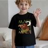 2026 European & American Boys' Cartoon Movie Cotton T-Shirt, Short Sleeve