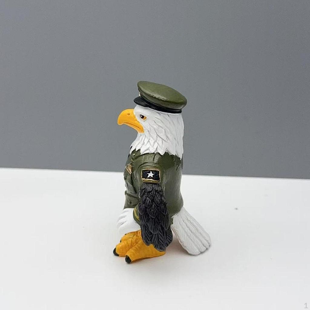 Eagle Statue Decorative Practical Figurine for Home Friends Desktop Display
