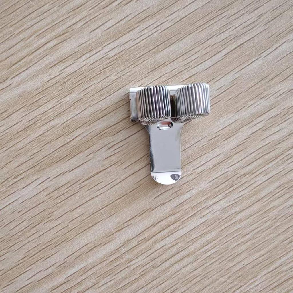 Portable Metal Pen Holder with Manganese Steel Spring Clip