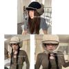 Snowy Winter Beanie Hat With Foldable Sheep Wool Earmuffs For Men And Women