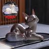 Color Transforming Teas Ceremony Accessory Foxes Figurine High Quality Resin Teas Table Decors Surprise Gift Choice